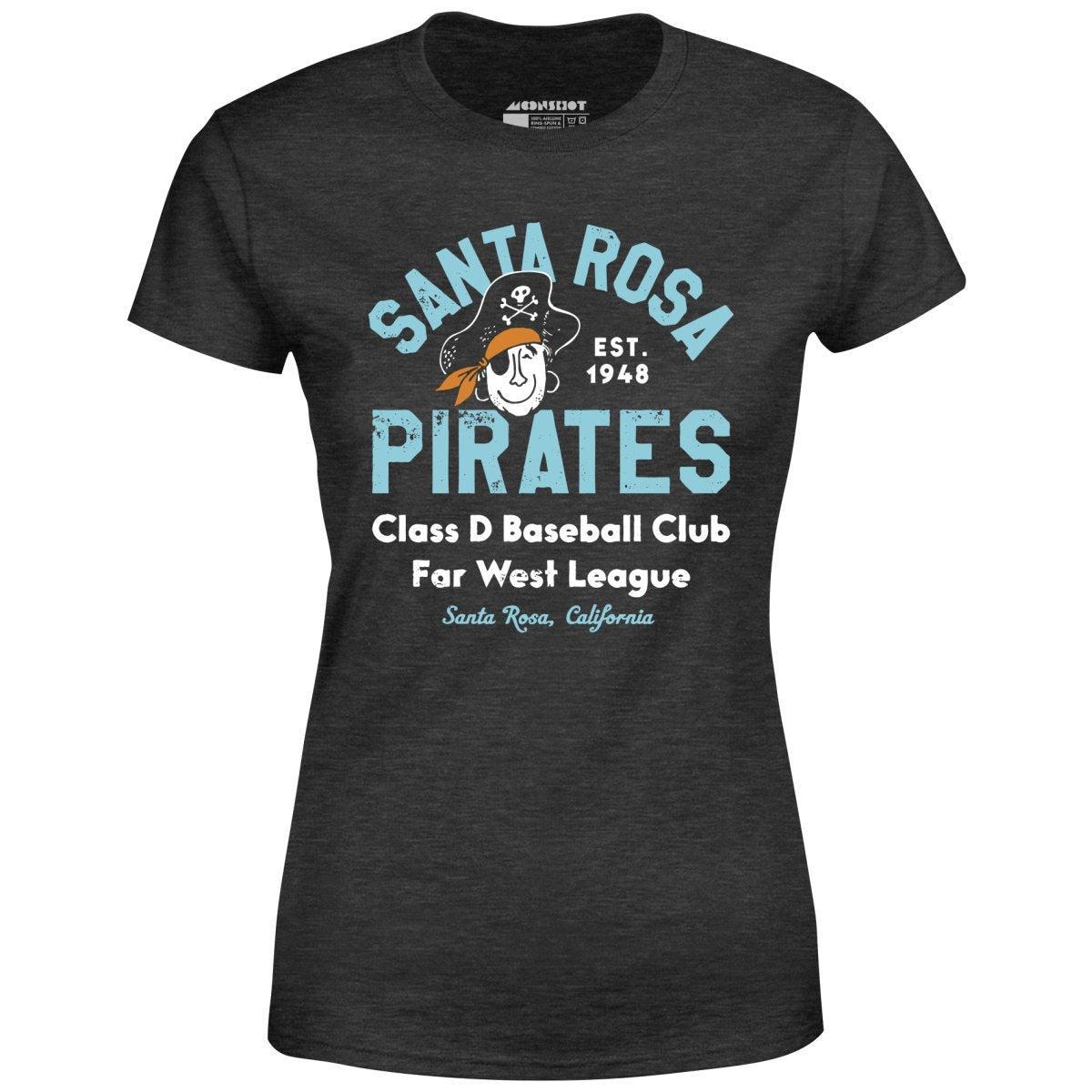 Santa Rosa Pirates - California - Vintage Defunct Baseball Teams - Women's T-Shirt Female Product Image