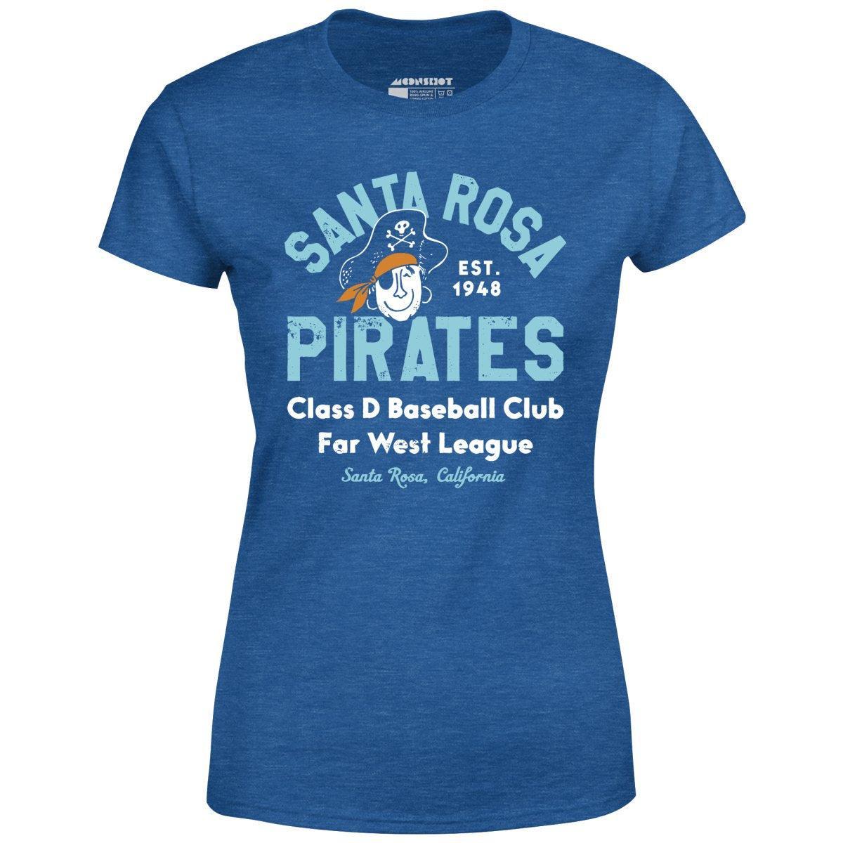 Santa Rosa Pirates - California - Vintage Defunct Baseball Teams - Women's T-Shirt Female Product Image