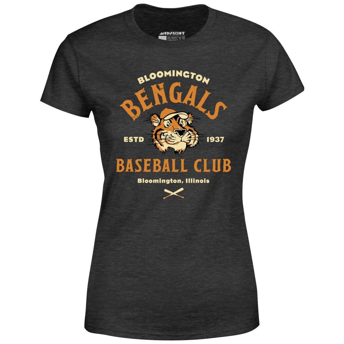Bloomington Bengals - Illinois - Vintage Defunct Baseball Teams - Women's T-Shirt Female Product Image