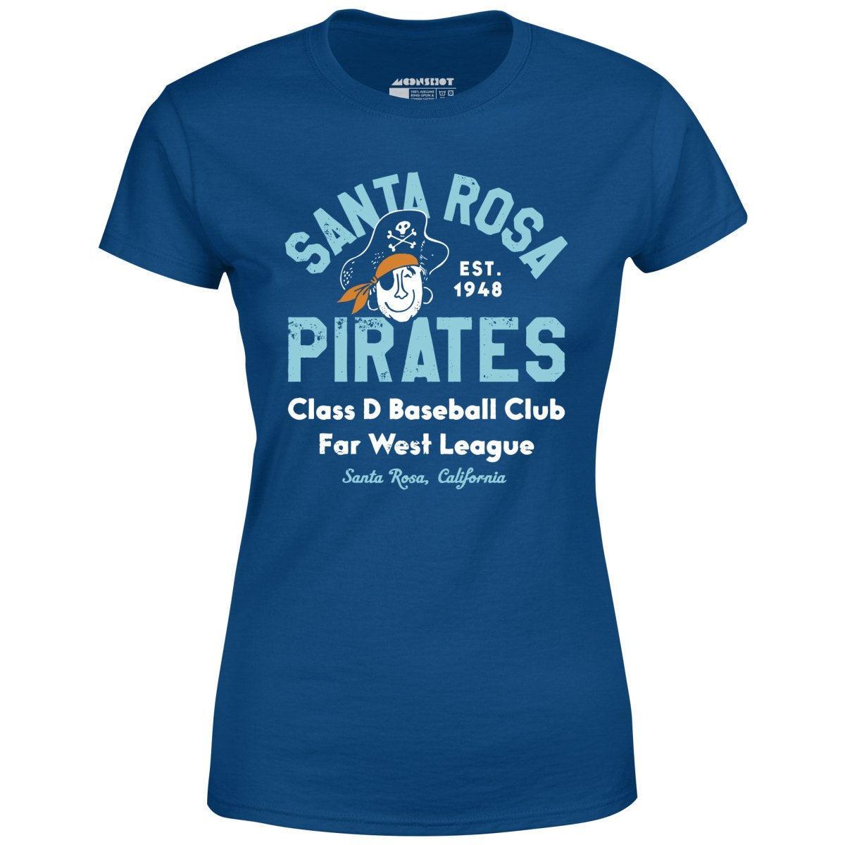 Santa Rosa Pirates - California - Vintage Defunct Baseball Teams - Women's T-Shirt Female Product Image
