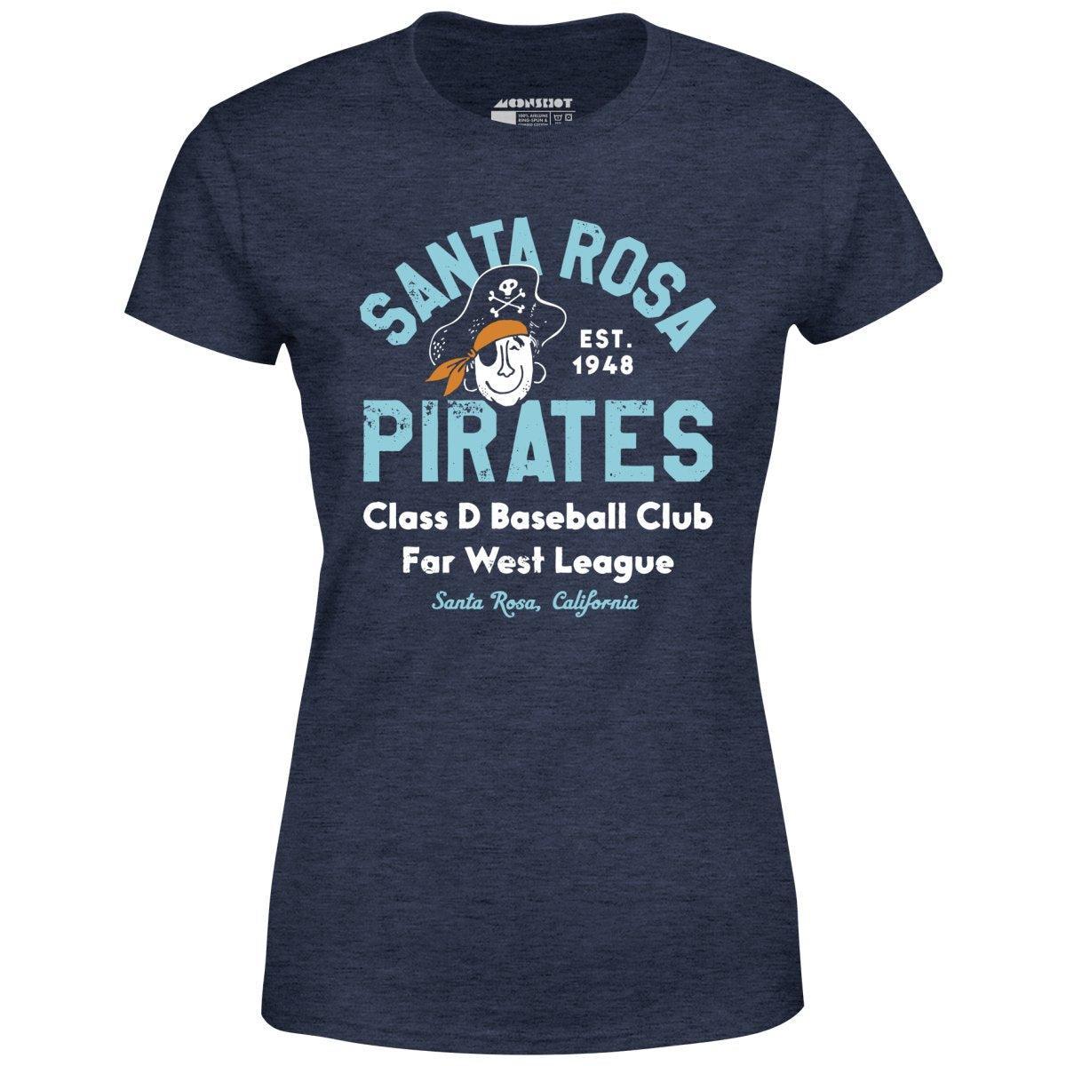 Santa Rosa Pirates - California - Vintage Defunct Baseball Teams - Women's T-Shirt Female Product Image