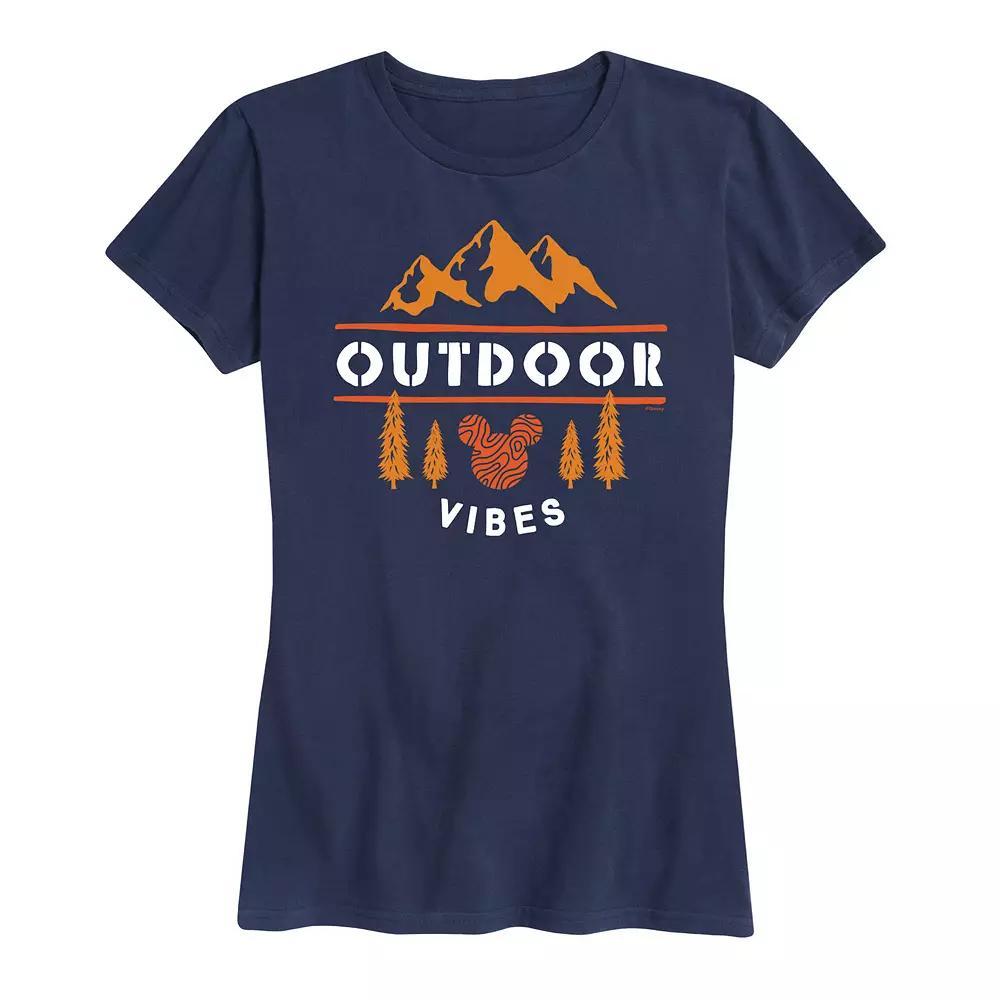 Womens Polly Pocket Ombre Logo Graphic Tee Product Image