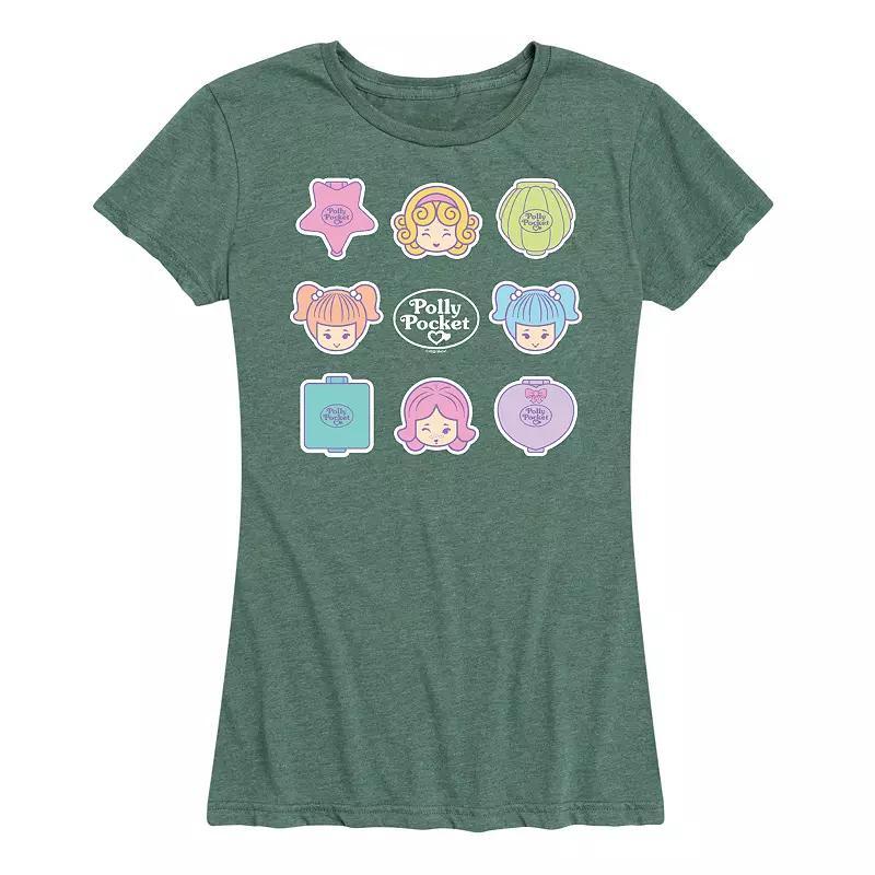 Womens Polly Pocket Grid Graphic Tee Product Image