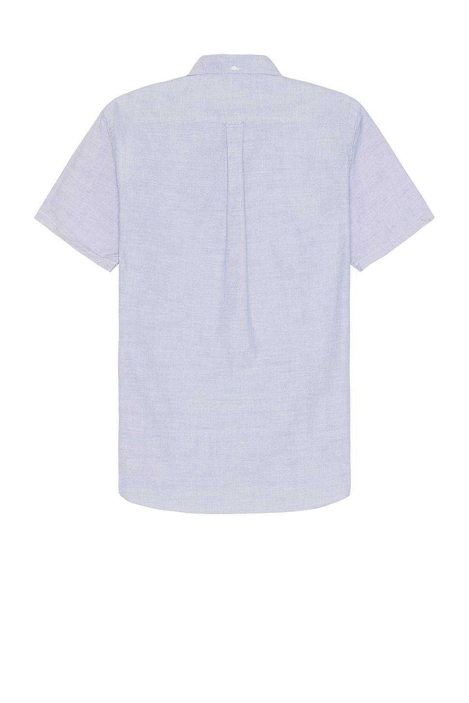 Beams Plus B.d. Short Sleeve Oxford Shirt Blue. (also in ). Product Image
