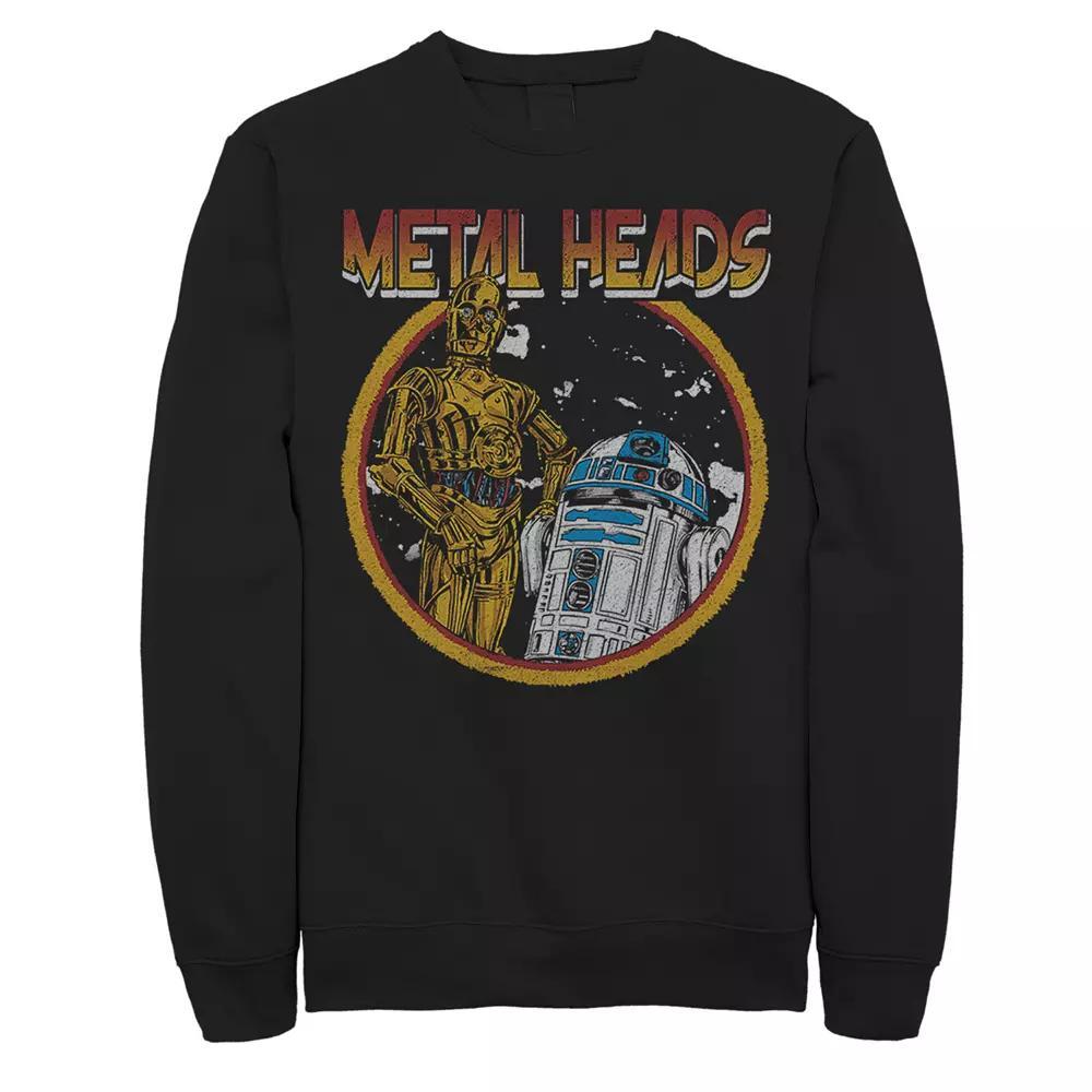 Men's Star Wars "Metal Heads" Sweatshirt, Size: XL, Black Product Image