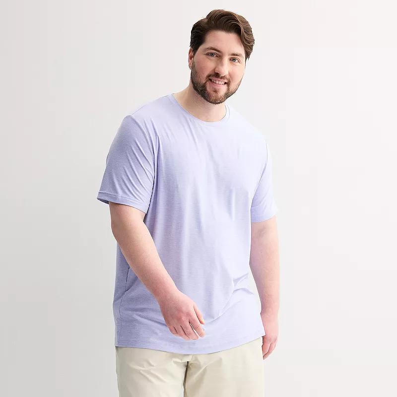 Big & Tall FLX Luxury Soft Wander Tee, Men's, Size: 3XB, Dusty Blue Product Image