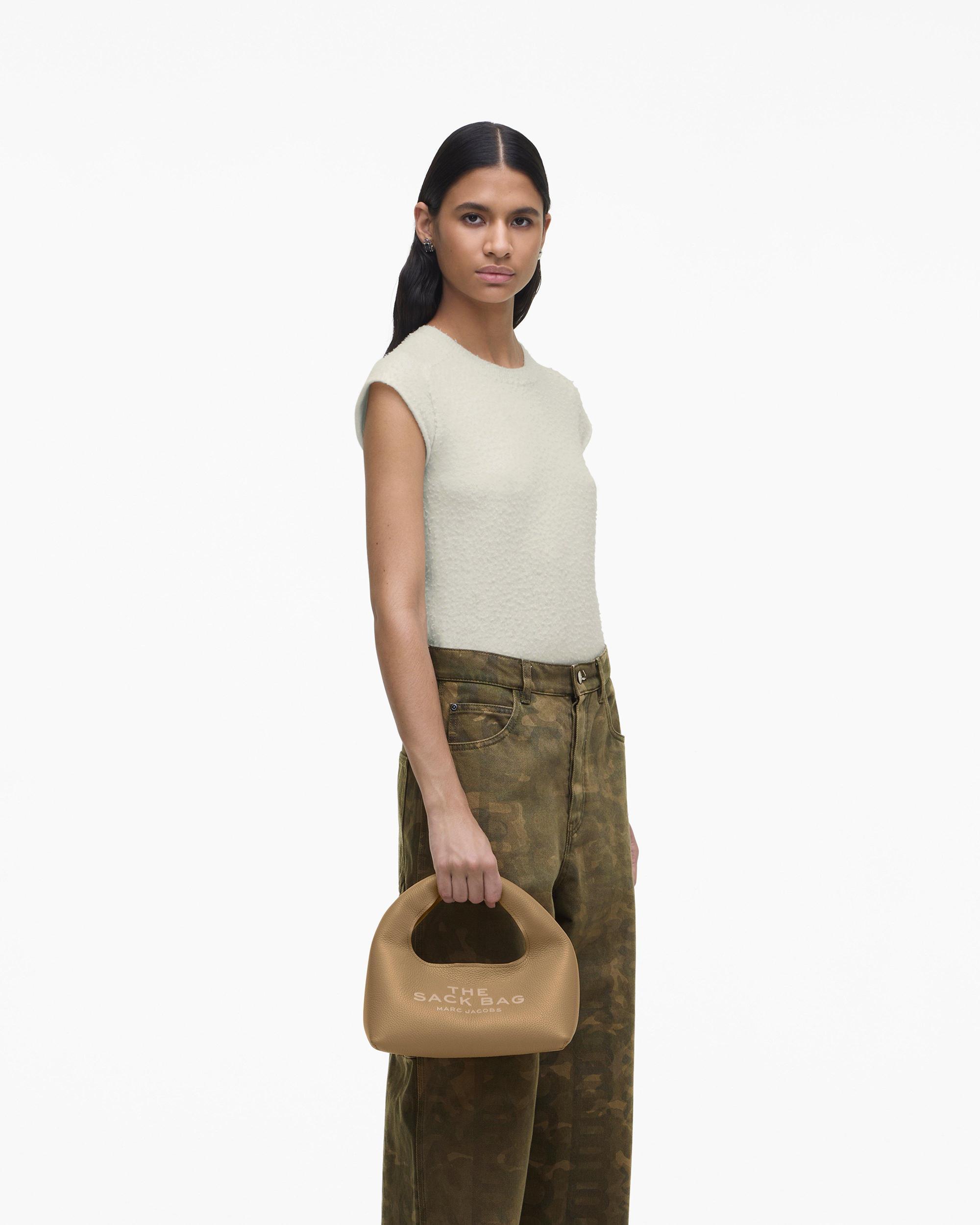 The Suede Mini Sack Bag Product Image