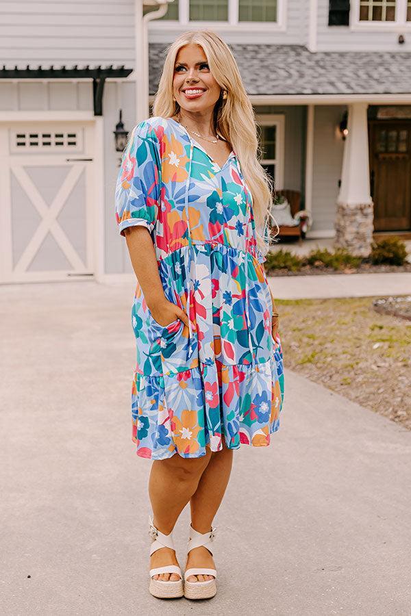 Dance And Dream Shift Dress Curves Product Image