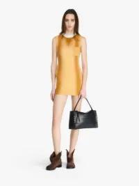 MINI SHIFT DRESS in yellow | JW Anderson US  Product Image