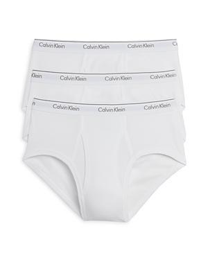 Men's Calvin Klein 3-Pack Cotton Classic Briefs, Size: Small, White Product Image
