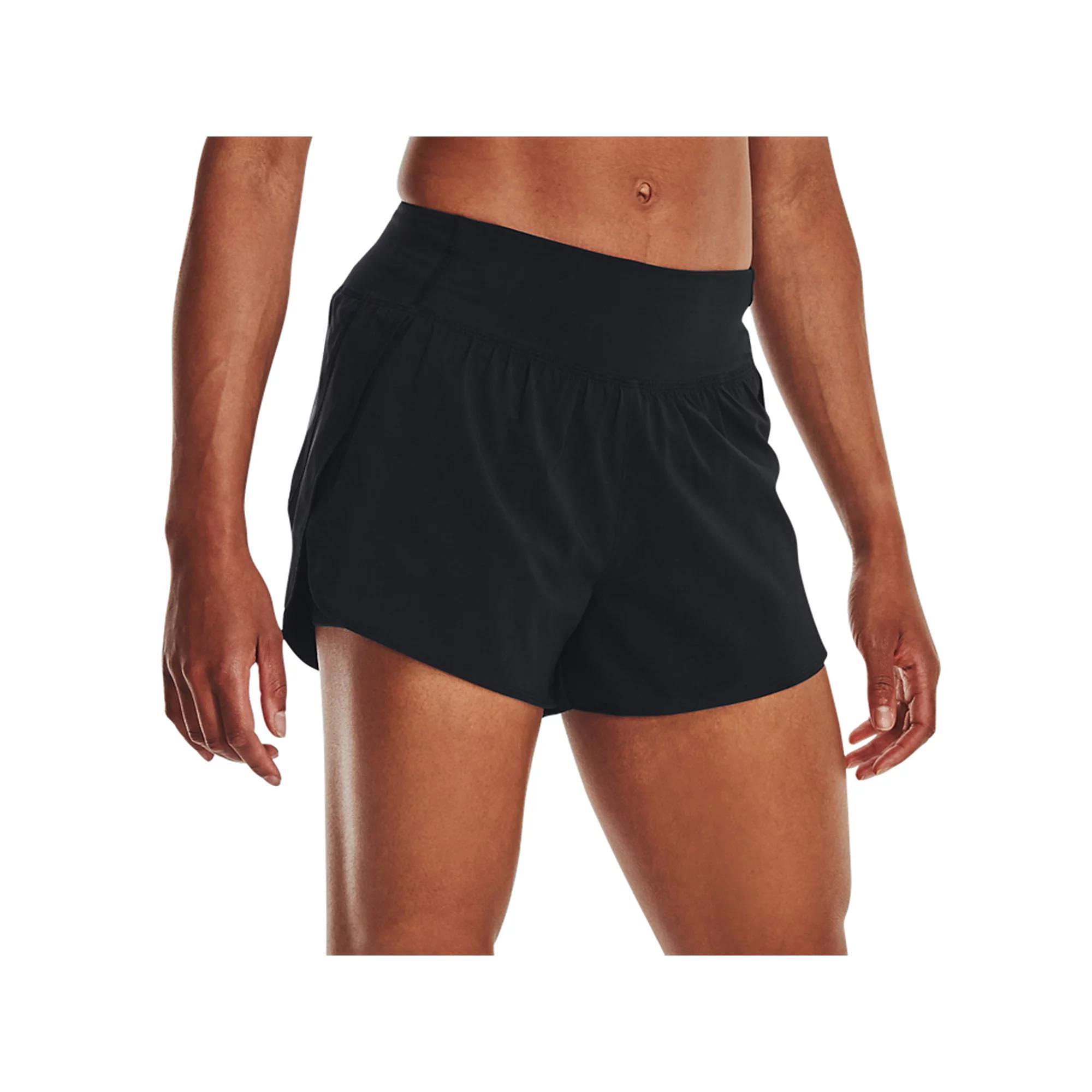 Women's Under Armour Vanish 2-in-1 Shorts, Size: Small, Black Product Image