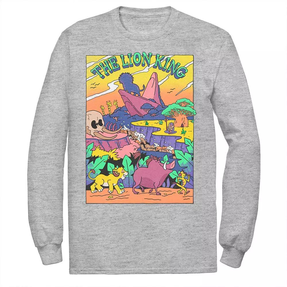 Disney's Lion King Men's Legend of Lion King Colorful Tee, Size: Medium, White Product Image