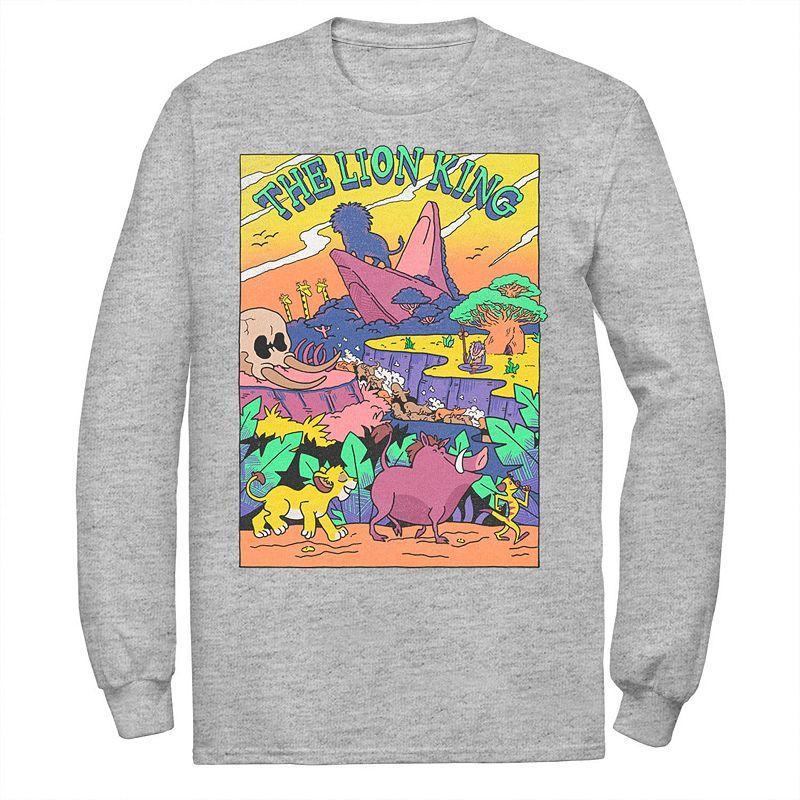 Disney's Lion King Men's Legend of Lion King Colorful Tee, Size: Medium, White Product Image