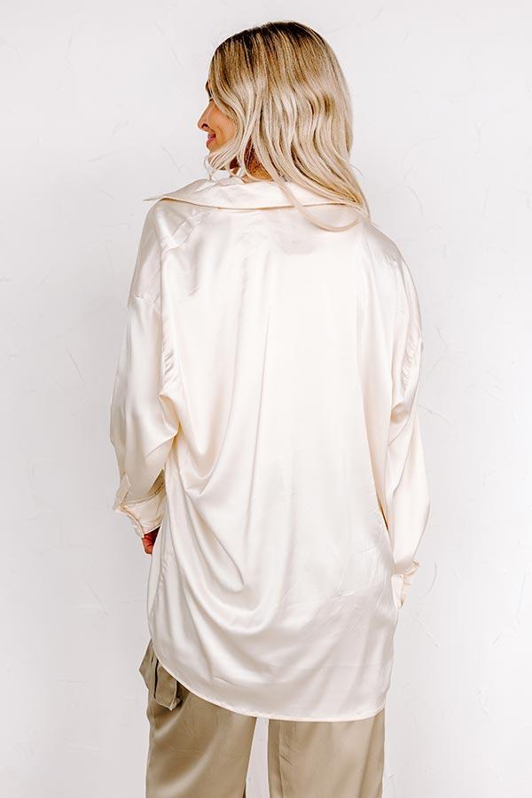 Famous Feels Satin Tunic Dress Product Image