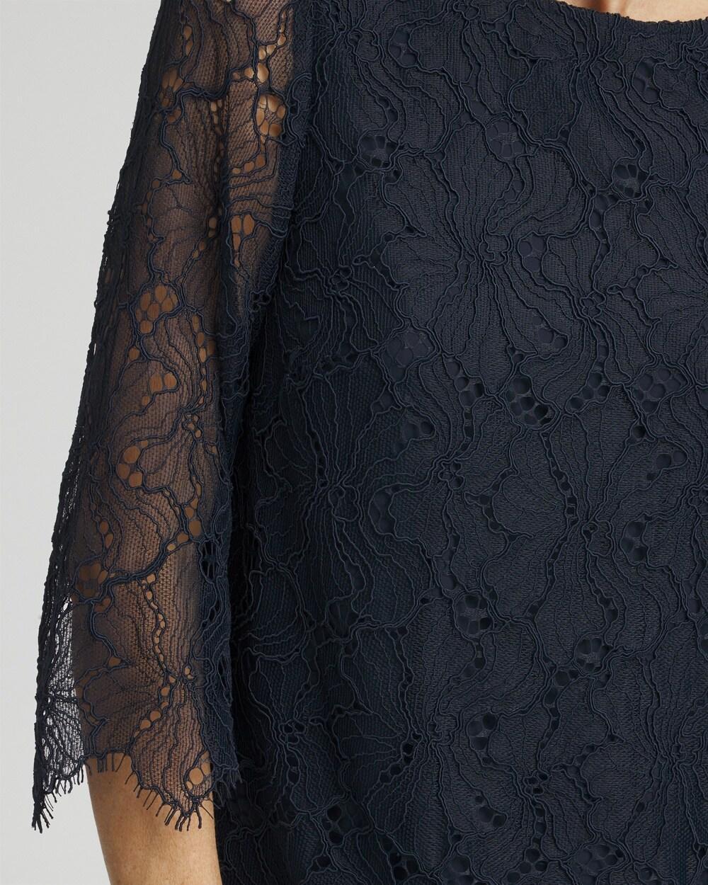 Floral Lace Shift Dress Product Image