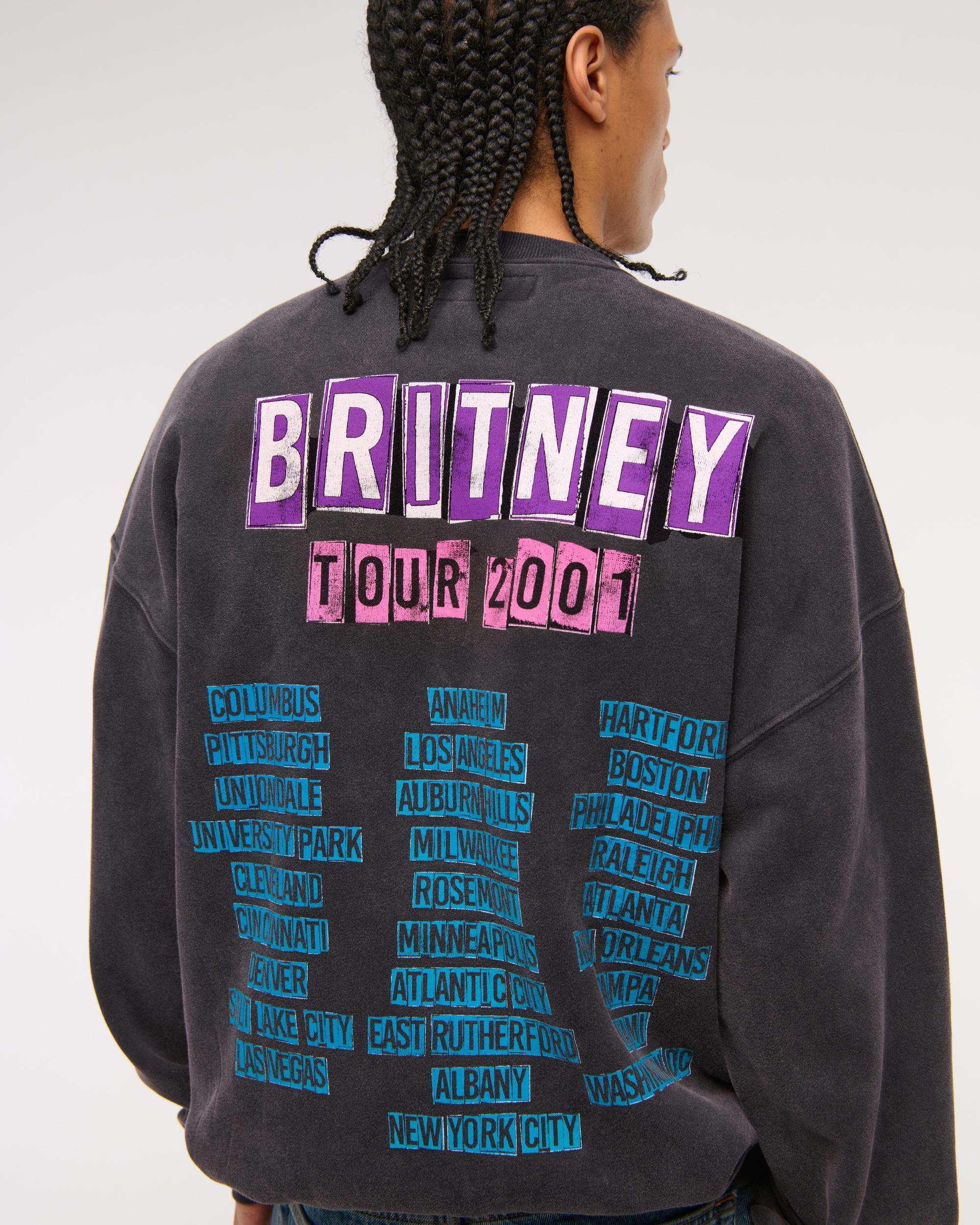 Britney Spears Graphic Crew Sweatshirt Product Image