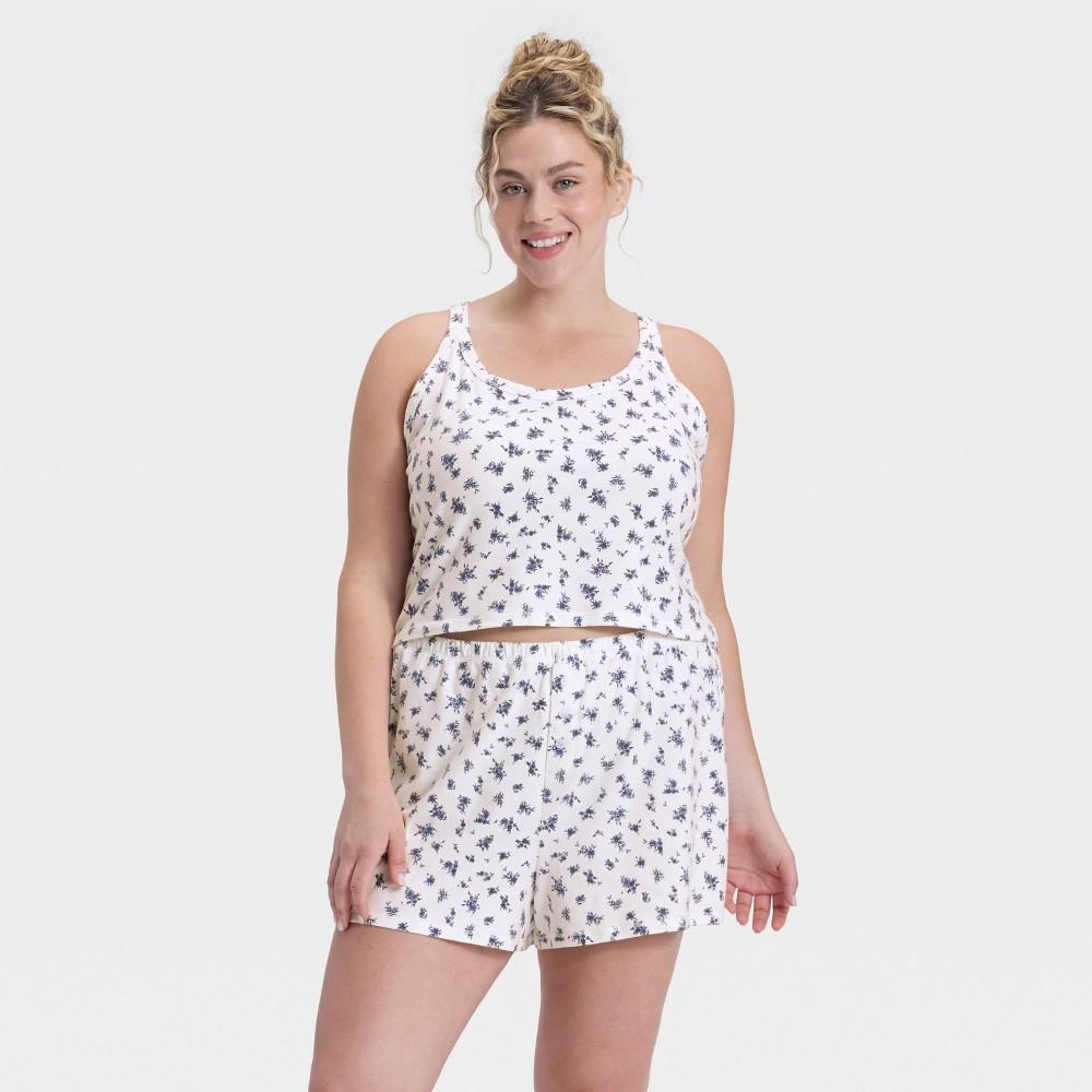 Women's Jersey Tank Top and Shorts Pajama Set - Wild Fable™ Product Image