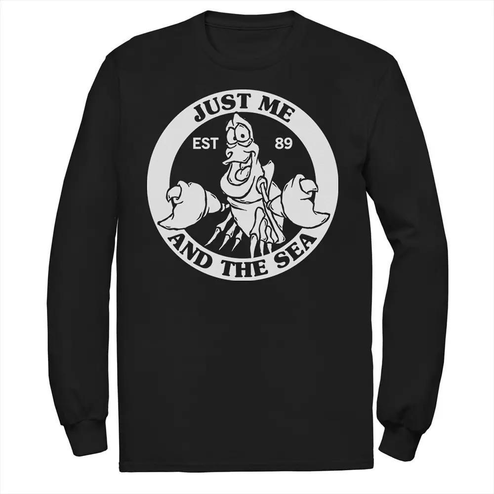 Disney's The Little Mermaid Sebastian Men's Me Under The Sea Tee, Size: Small, Black Product Image