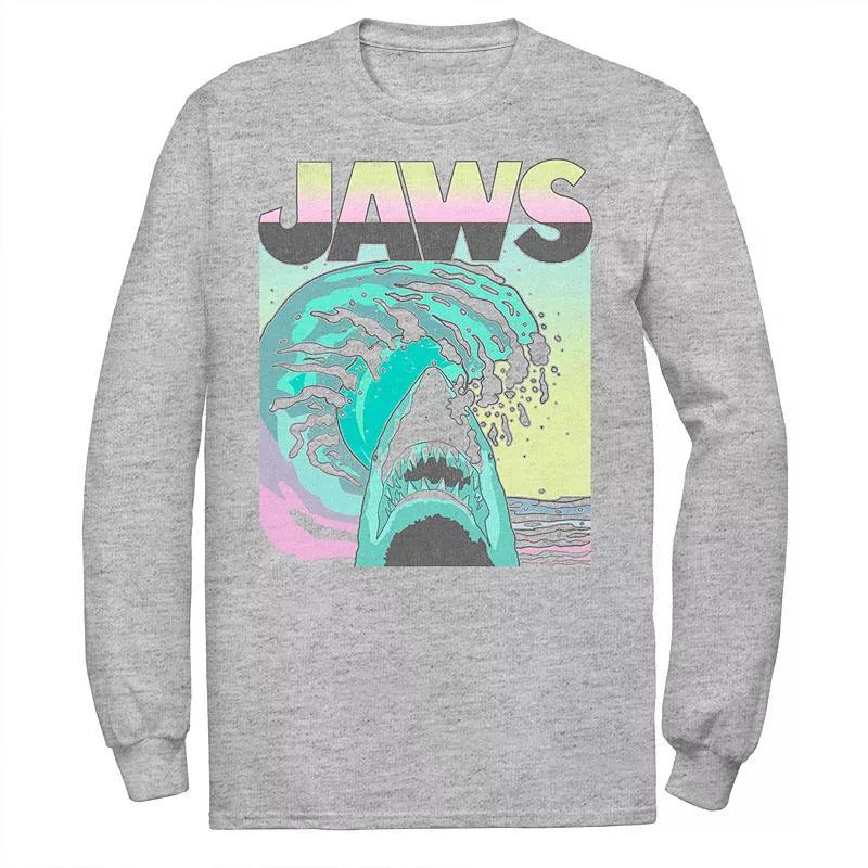 Men's Jaws 80s Jaws Vintage Poster Tee, Size: Medium, White Product Image