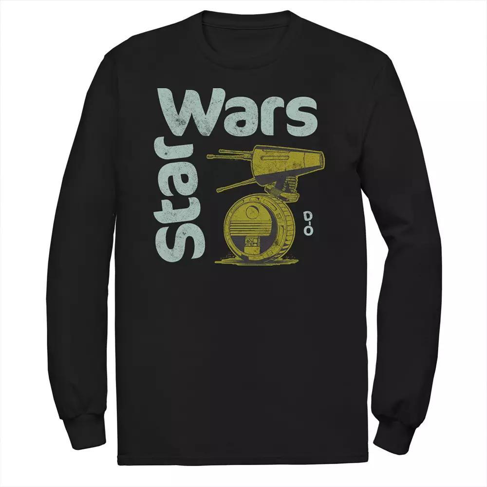 Men's Star Wars The Rise of Skywalker D-0 Roll Tee, Size: 3XL, Black Product Image