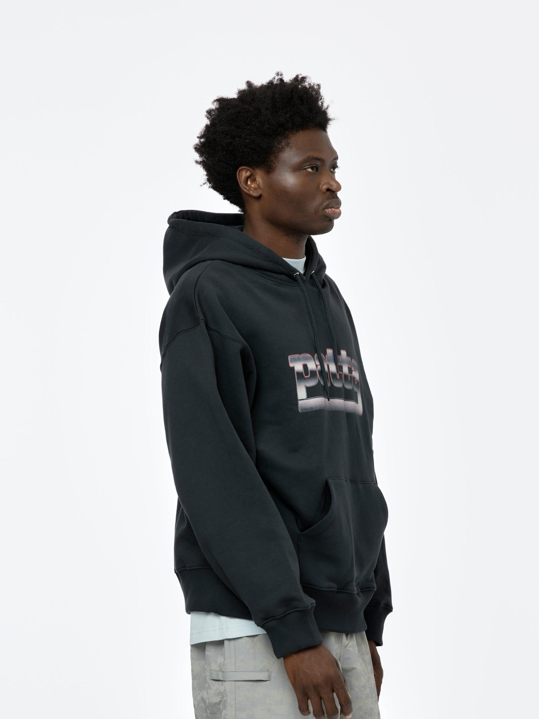 Metal Boxy Hooded Sweater (Moonless Night) Product Image
