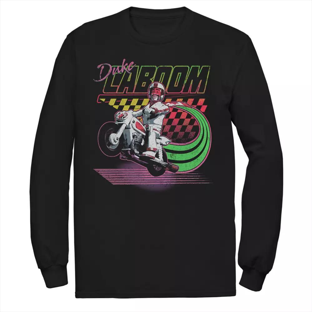Men's Disney/Pixar Toy Story 4 Duke Caboom Tee, Size: Large, Black Product Image