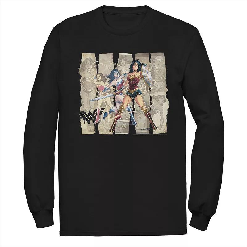 Men's Looney Tunes Wile E. Coyote Angry Big Face Tee, Size: 3XL, Blue Product Image