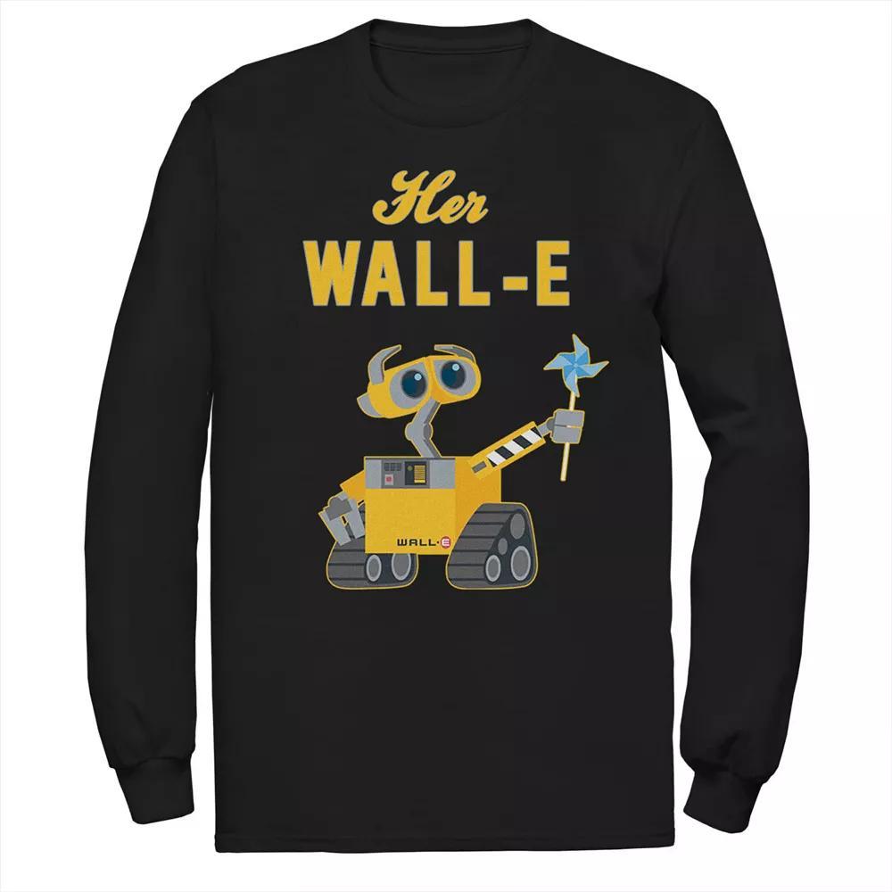 Disney / Pixar's Wall-E Men's Her Pinwheel Graphic Tee, Size: Large, Black Product Image