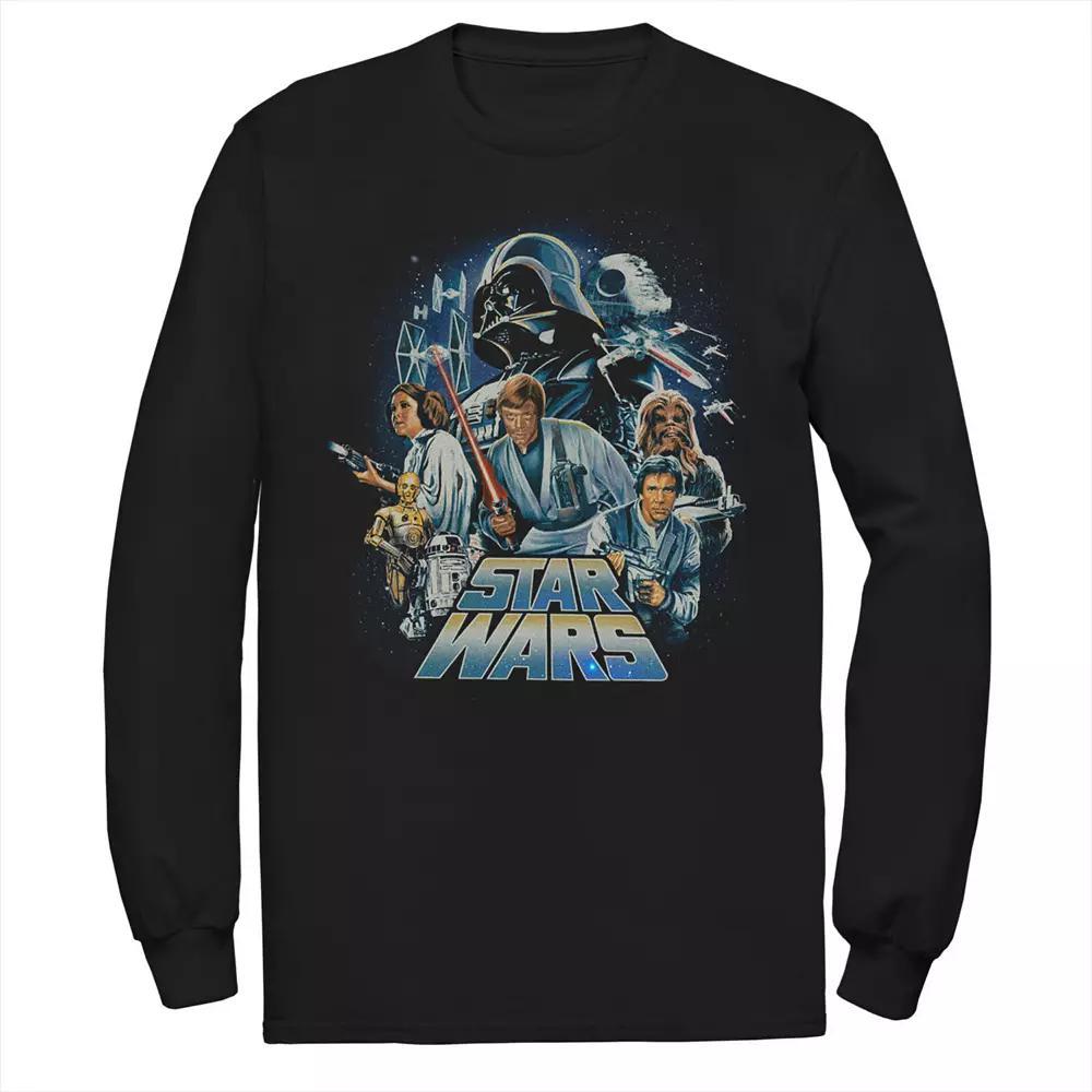 Men's Star Wars Classics A New Hope Poster Tee, Size: Large, Black Product Image
