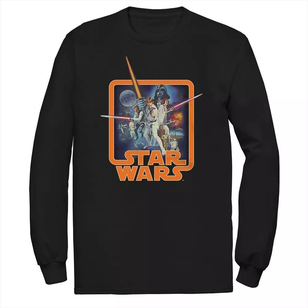 Big & Tall Star Wars Classic Group Tee, Men's, Size: 4XL, Black Product Image