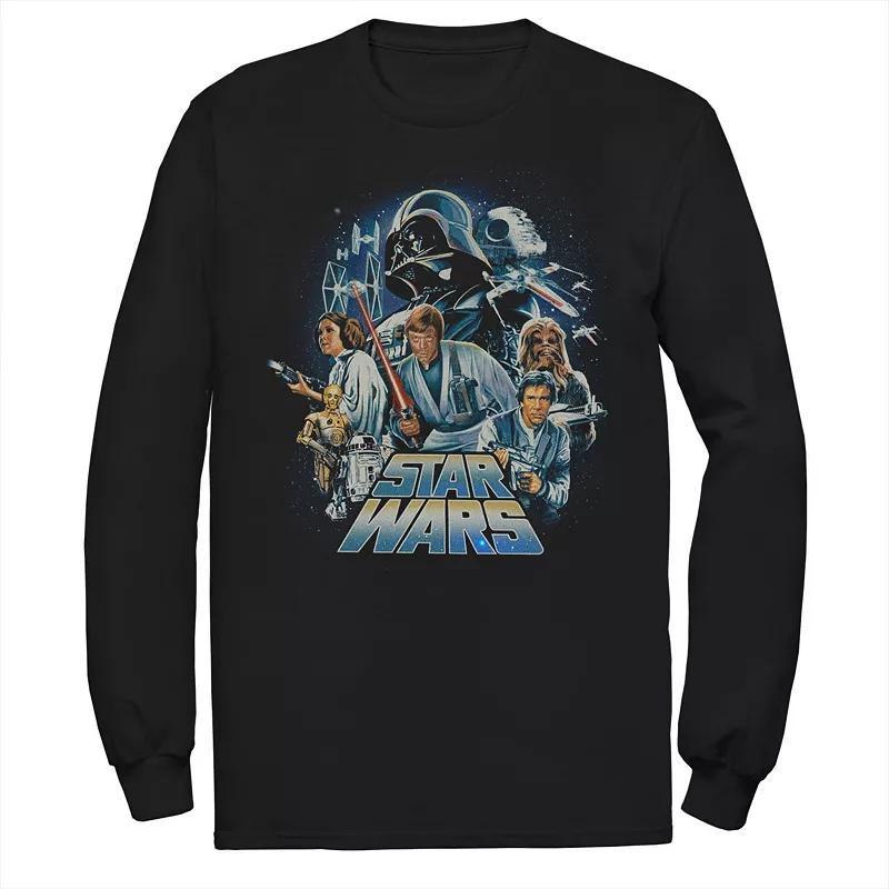 Men's Star Wars Classics A New Hope Poster Tee, Size: Large, Black Product Image