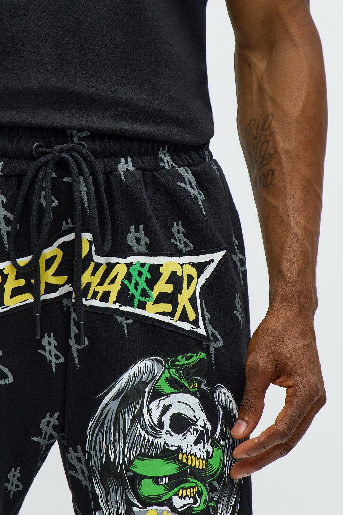 Paper Chase Academy Sweatshorts - Black Product Image