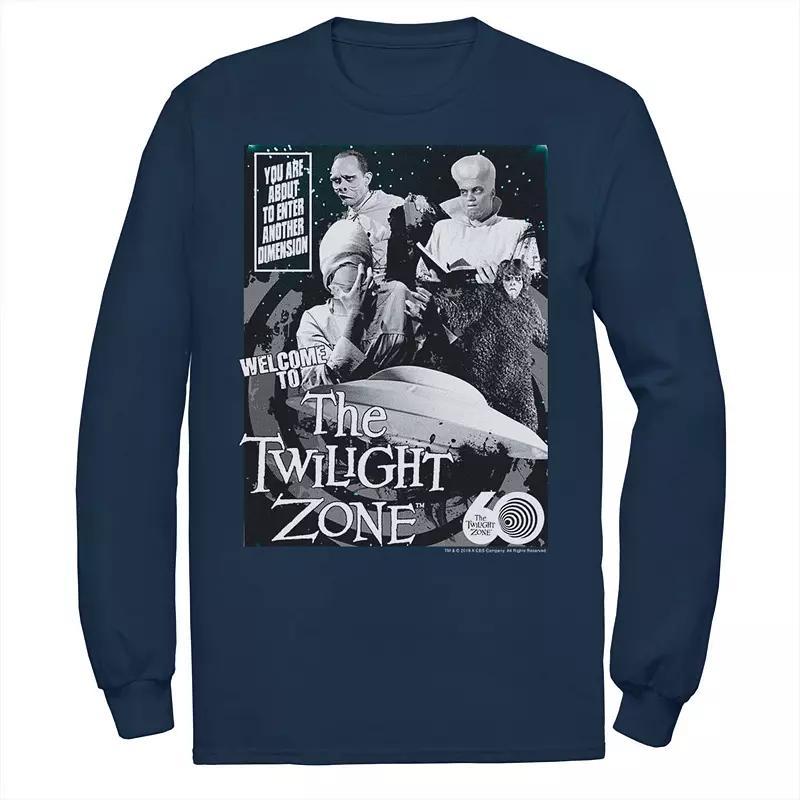 Men's CBS The Twilight Zone Comic 60th Tee, Size: XXL, Athletic Grey Product Image