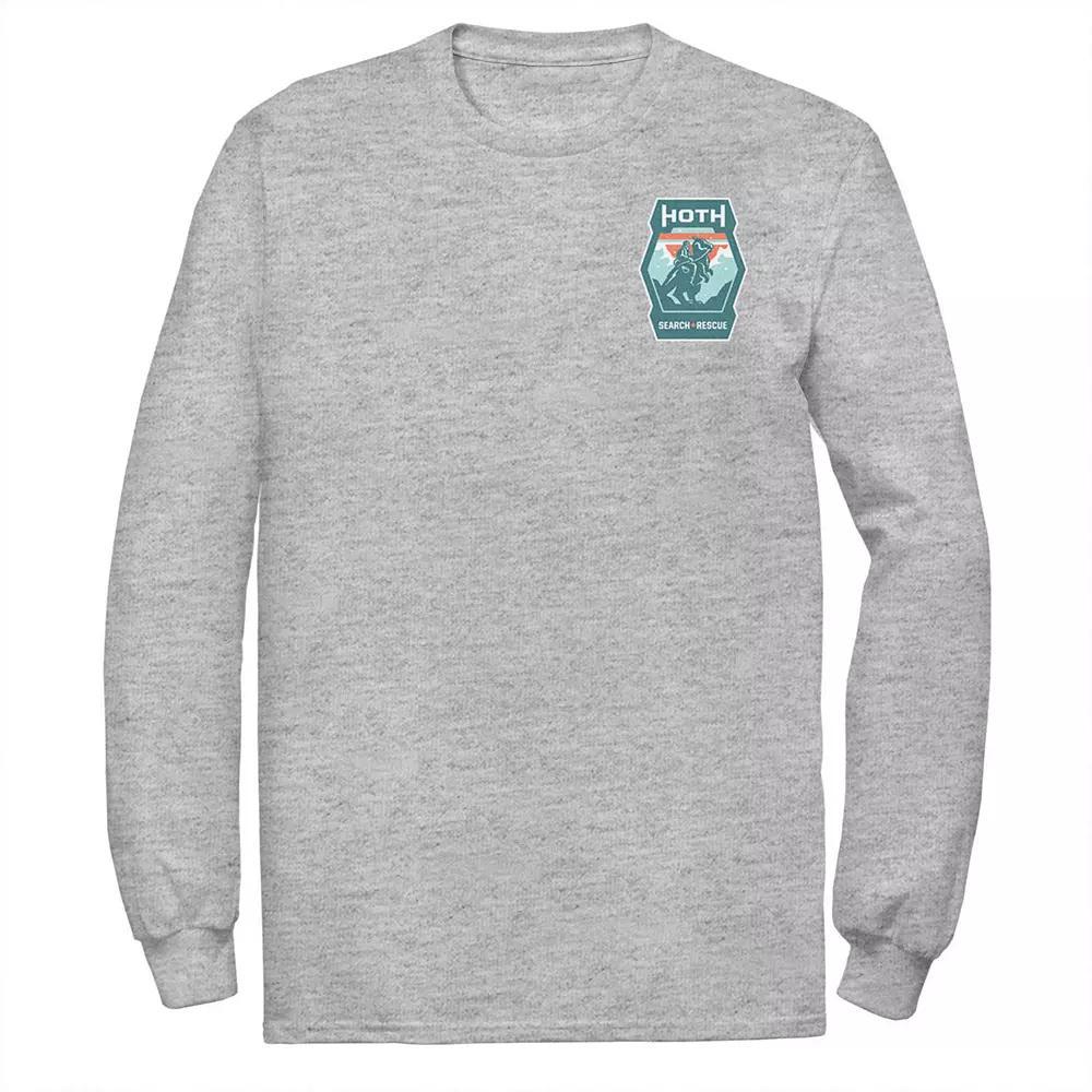 Men's Star Wars Hoth Search And Rescue Left Chest Logo Tee, Size: XL, White Product Image
