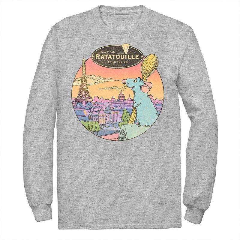 Disney / Pixar's Ratatouille Men's Over Look Paris Tee, Size: 3XL, White Product Image