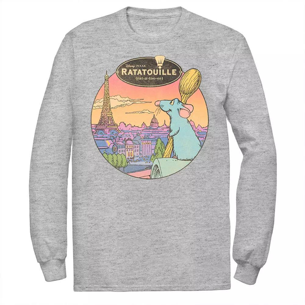 Disney / Pixar's Ratatouille Men's Over Look Paris Tee, Size: 3XL, White Product Image