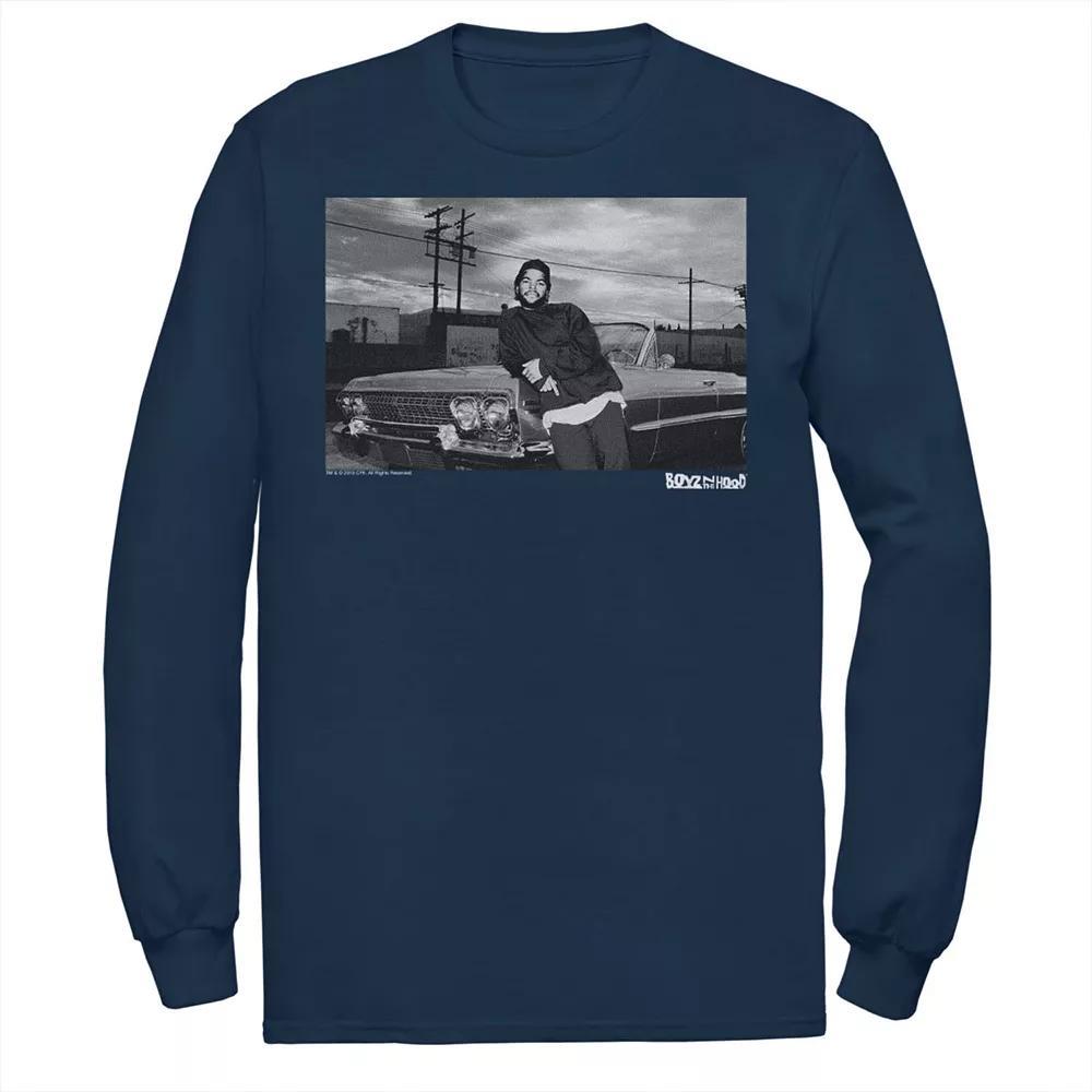 Men's Boyz In The Hood Candid Photo Real Tee, Size: Small, Blue Product Image