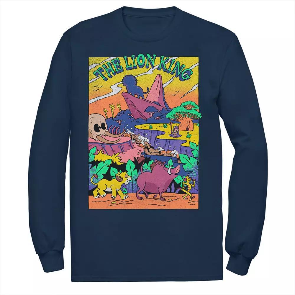 Disney's Lion King Men's Legend of Lion King Colorful Tee, Size: Medium, White Product Image