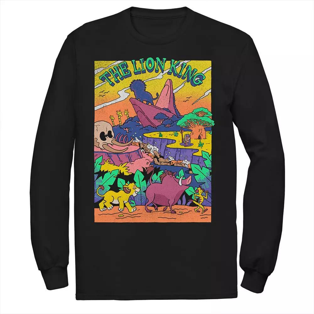 Disney's Lion King Men's Legend of Lion King Colorful Tee, Size: Medium, White Product Image