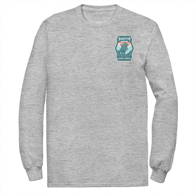 Men's Star Wars Hoth Search And Rescue Left Chest Logo Tee, Size: XL, White Product Image