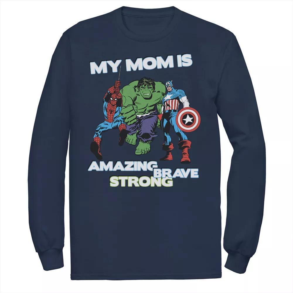 Disneys Villains Green Flame Group Shot Mens Long Sleeve Tee Product Image