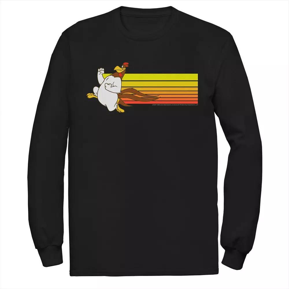 Big & Tall Guitar Heads With Sunset Behind Long Sleeve Tee, Men's, Size: XL Tall, Blue Product Image