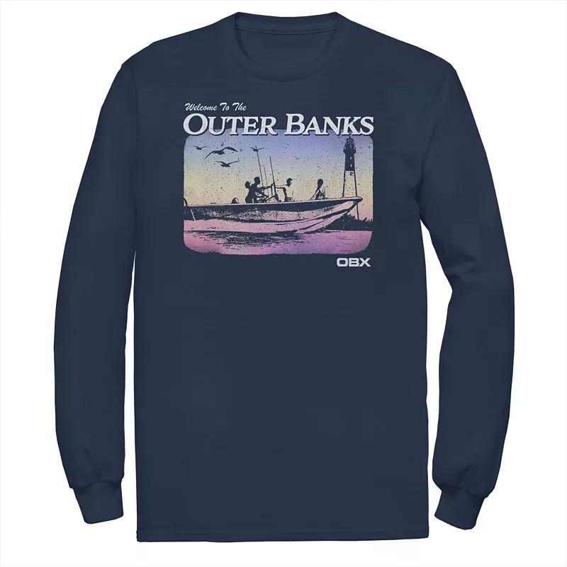 Big & Tall Outer Banks Character Panels Poster Tee, Men's, Size: 4XL, Black Product Image