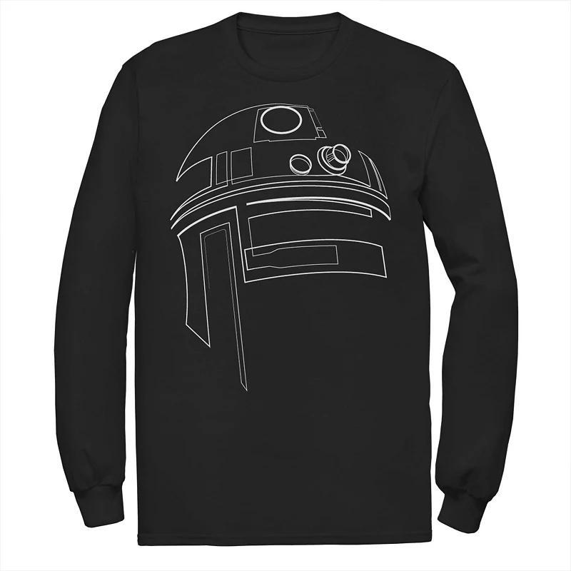 Men's Star Wars The Mandalorian The Child Curious Child Portrait Tee, Size: Large, Blue Product Image