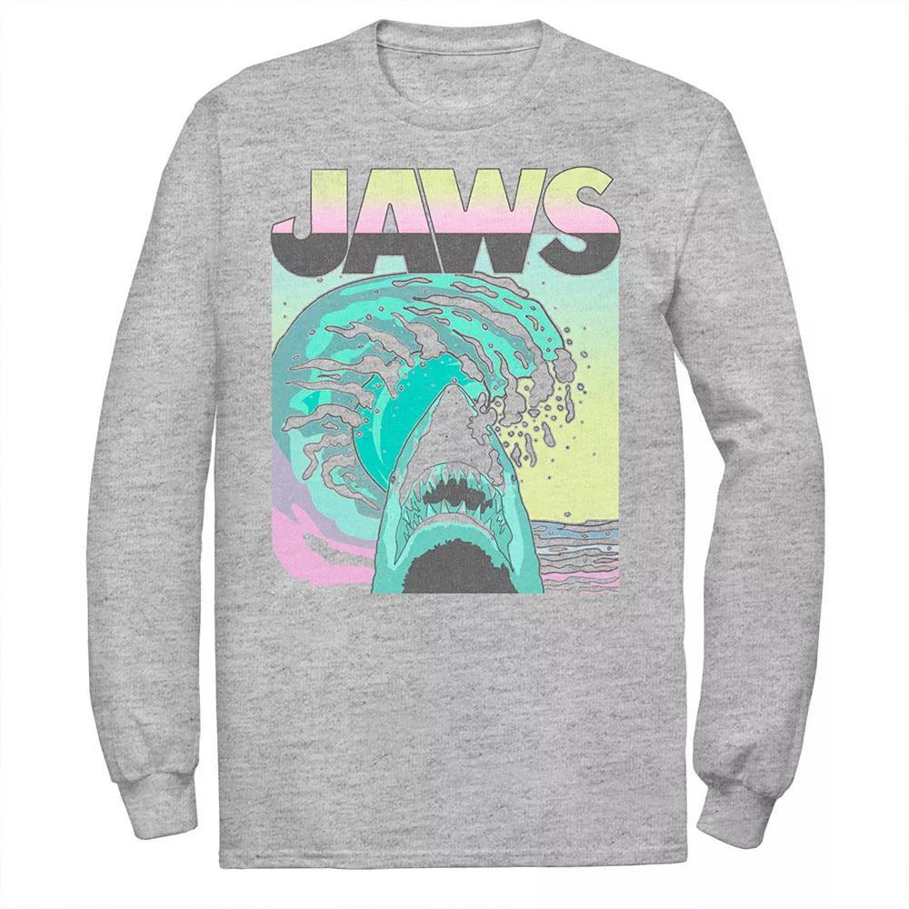 Men's Jaws 80s Jaws Vintage Poster Tee, Size: Medium, White Product Image