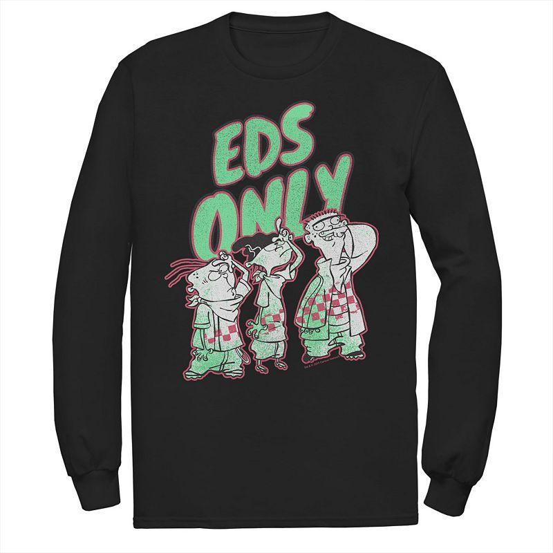 Mens Ed, Edd & Eddy Eds Only Portrait Long Sleeve Tee Product Image