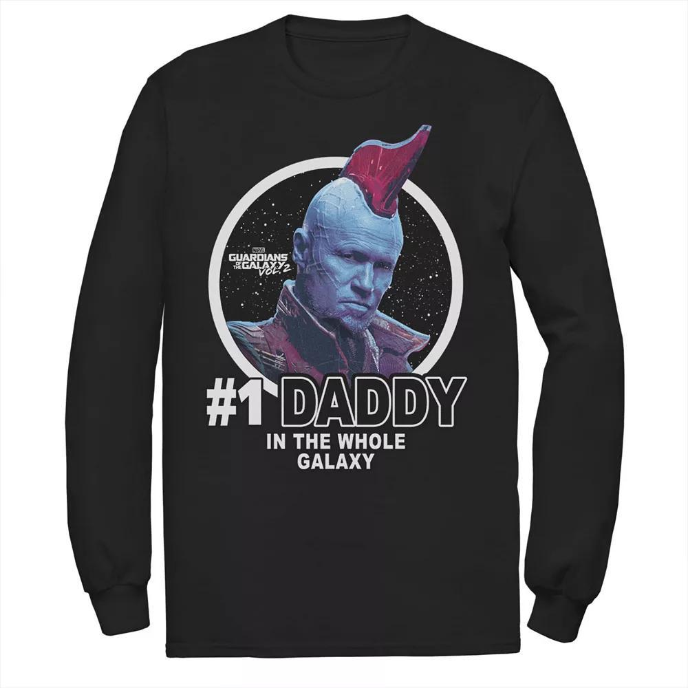 Men's Marvel Guardians Vol.2 Yondu Father's Day #1 Daddy Tee, Size: Small, Black Product Image