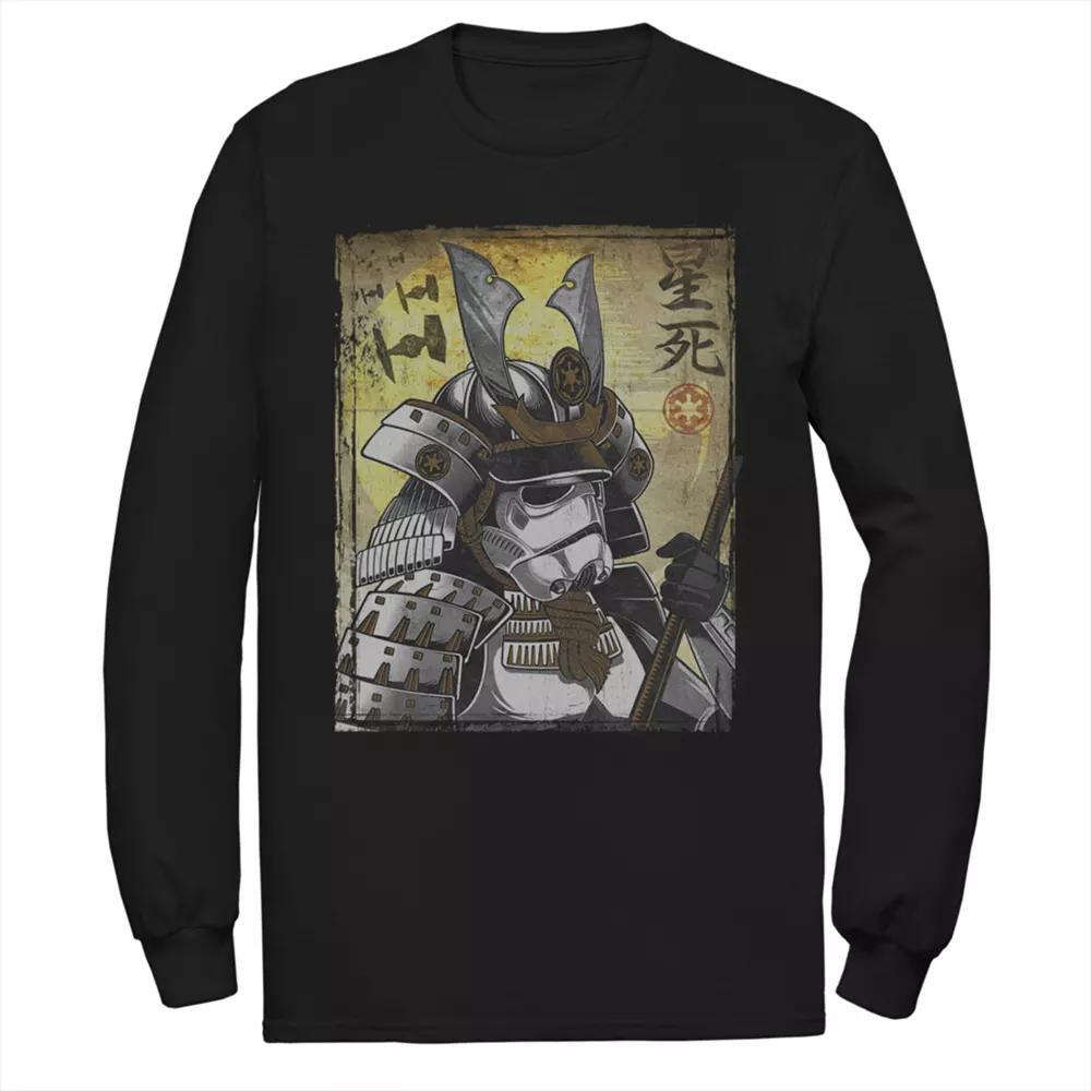 Men's Nickelodeon SpongeBob SquarePants I'm Ready For Santa Ugly Christmas Long Sleeve Graphic Tee, Size: Large, Black Product Image