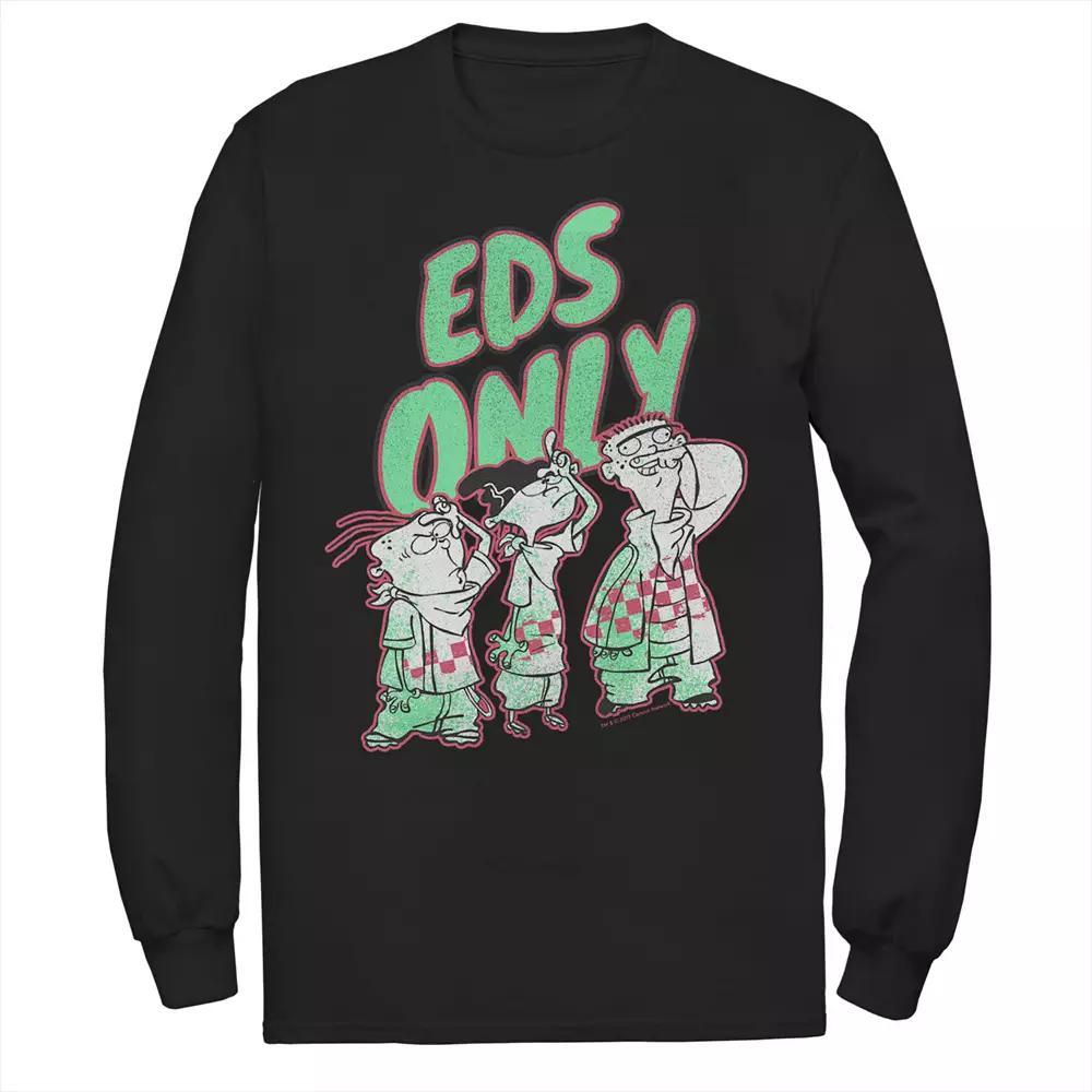 Mens Ed, Edd & Eddy Eds Only Portrait Long Sleeve Tee Product Image