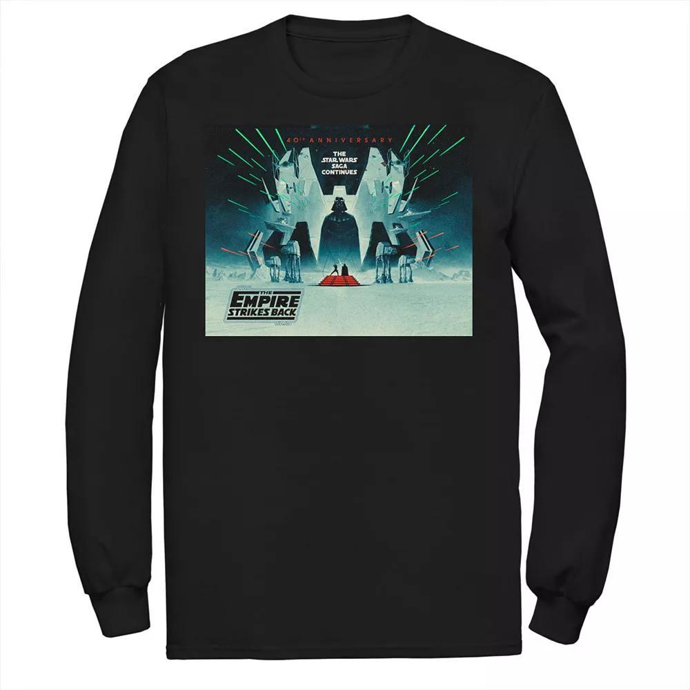 Men's Star Wars: The Empire Strikes Back 40th Anniversary Poster Tee, Size: 3XL, White Product Image